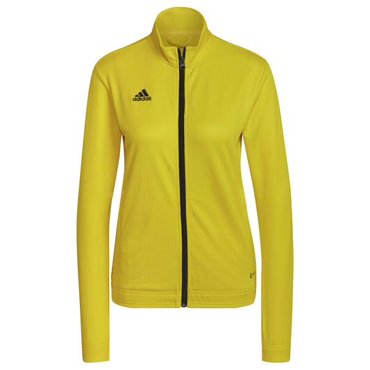 adidas Coat adidas Womens Entrada 22 Track Jacket - Yellow