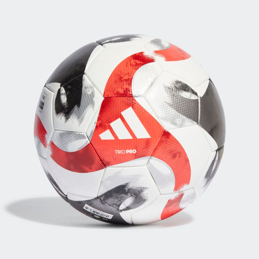 adidas Footballs 5 / Red adidas Tiro Pro Football - White/Black/Iron Met./Power Red/Bright Red/Silver Met.