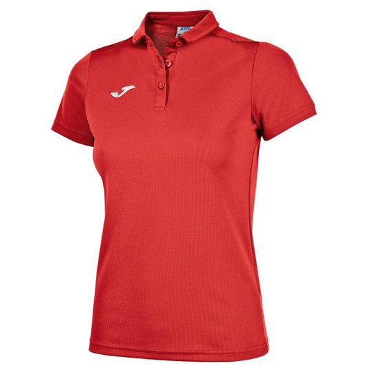 Joma Polo Joma Womens Hobby Short Sleeve Polo Shirt - Red