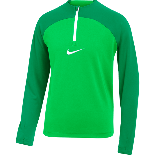 Nike 1/4 Zip Nike Kids Academy Pro 1/4 Zip - Green Spark