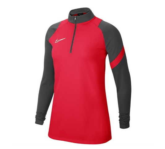 Nike Jersey S / Red Nike Women's Academy Pro Drill Top - Red / Grey
