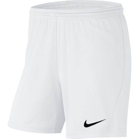 Nike Shorts Nike Womens Park III Knit Short - White / Black